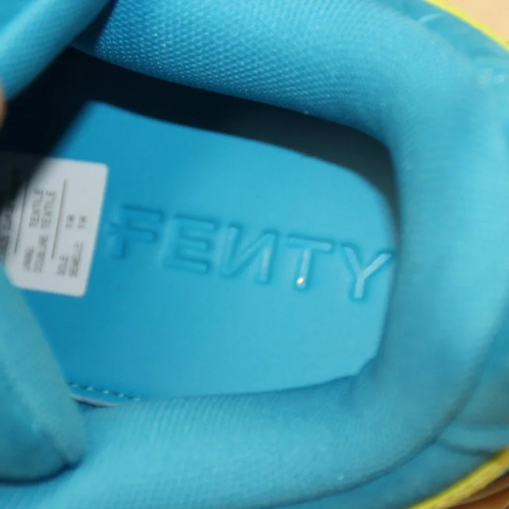 Puma Creeper Phatty Rihanna Fenty Speed Blue Women's size 8.5 Athleisure NEW - Picture 6 of 9